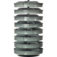 Modules de stockage Rotabin, 500 lb Capacit&eacute; par niveau, 8 Niveau(x), 66" ha x 34" dia Buying Direct Corp.
