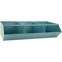 Bacs sectionnels superposables, Cap. 100 lb, 37" la x 20-1/2" p x 9-1/2" h, Bleu Buying Direct Corp.