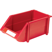 Stack & Hang Bin, 8-3/16" W x 6-3/16" H x 14" D, Red Buying Direct Corp.