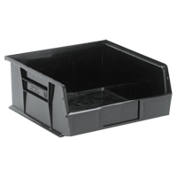 Ultra Stack & Hang Bin, 11" W x 5" H x 10-7/8" D, Black Buying Direct Corp.