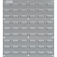 Metal Louvered Panel Bin Support Rack, 16 Bins, 18" W x 1/8" D x 19" H Buying Direct Corp.