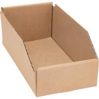 Boîtes profondes en carton ondul&eacute;, 5-3/4" la x 11-1/4" p x 4-1/2" h, Beige Buying Direct Corp.