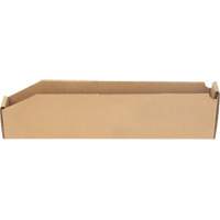 Boîtes profondes en carton ondul&eacute;, 2-7/8" la x 17-1/4" p x 4-1/2" h, Beige Buying Direct Corp.