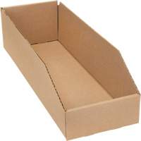 Boîtes profondes en carton ondul&eacute;, 5-3/4" la x 17-1/4" p x 4-1/2" h, Beige Buying Direct Corp.