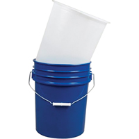 Doublures pour seaux en acier, 11-1/4" dia. x 12-1/4" h, 5 gal. US (4,16 gal. imp.) capacit&eacute; Buying Direct Corp.
