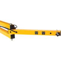 180 Double Locking Arm with 2 Receptacles Buying Direct Corp.