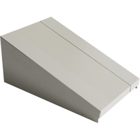 All-Welded Concorde - Heavy-Duty Lockers Sloping Top, 1 Bank, 18" D x 12" W x 6" H, Grey, Steel Buying Direct Corp.