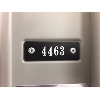 Locker Plate Numbers Buying Direct Corp.