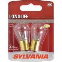 93 Long Life Mini Automotive Bulb, Incandescent, 13.3 W Buying Direct Corp.