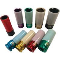 Thin Wall Master Impact Socket Set, 9 Pieces, 1/2" Drive Size Buying Direct Corp.