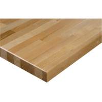 Hardwood Workbench Top, 48" W x 30" D, Square Edge, 1-1/4" Thick Buying Direct Corp.