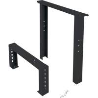 Industrial Duty Leg for Workbench, Steel, 24" D x 34" H, Single Buying Direct Corp.