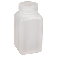 Easy-Grip Space-Saver Bottles, Square, 16 oz., Plastic Buying Direct Corp.