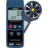 Thermo-Anemometer, Data Logging, 0.4 to 30.0 m/sec Air Velocity Range Buying Direct Corp.