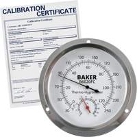 Dial Thermo-Hygrometer with ISO Certificate, 0% - 100% RH, 30 - 250°F (0 - 120°C) Buying Direct Corp.