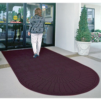 Waterhog&reg; Eco Matting, Wiper/Scraper, 3' x 6' x 3/8", Maroon Buying Direct Corp.