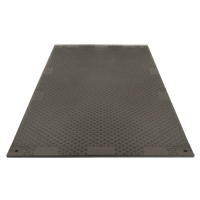 Medium-Duty Ground Protection, 4' x 8', Fiberglass/Polypropylene, Textured, Black Buying Direct Corp.