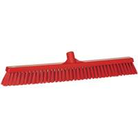 Balai-brosse &agrave; soies combin&eacute;es, Crins Cors&eacute;/Fin, 24-1/2", Polyester, Rouge Buying Direct Corp.