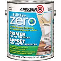 Appr&ecirc;t &agrave; faible teneur en COV Bulls Eye Zero, 3,78 L, Gallon, Blanc teintable Buying Direct Corp.
