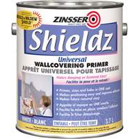 Shieldz&reg; Universal Wall Covering Primer, 3.7 L, Gallon, Tintable White Buying Direct Corp.