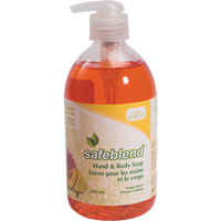 Hand & Body Soap, 500 ml, Mango & Papaya, Bottle Buying Direct Corp.