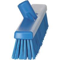 Combo Bristle Push Broom Head, Coarse/Fine Bristles, 16-1/2", Polyester, Blue Buying Direct Corp.