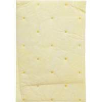 High Capacity Chemical Sorbent Pad, Hazmat, 14.5" x 9.25", 26.3 gal Absorbancy Buying Direct Corp.
