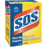 Tampons en laine d'acier saponifi&eacute;e S.O.S Buying Direct Corp.