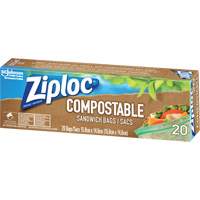 Sacs &agrave; sandwich compostables Ziploc Buying Direct Corp.