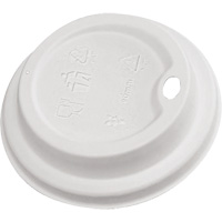 Compostable White Dome Sip Lids Buying Direct Corp.