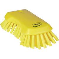 Hand Brush, Extra Stiff Bristles, 9-1/10" Long, Yellow Buying Direct Corp.
