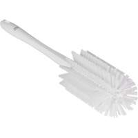 Medium Brush with Handle, Stiff Bristles, 17" Long, White Buying Direct Corp.