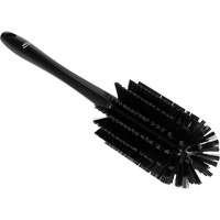 Medium Brush with Handle, Stiff Bristles, 17" Long, Black Buying Direct Corp.