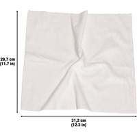 Chiffons lavables pour le nettoyage, Microfibre, Blanc Buying Direct Corp.