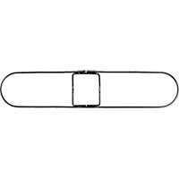 Cadre pour vadrouille &agrave; &eacute;pousseter Clipper, 24", M&eacute;tal Buying Direct Corp.