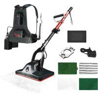 Shock Oscillating Floor Cleaning Machine with Backpack, Cleaner Buying Direct Corp.
