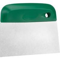 Flexible Stainless Steel Dough Cutter/Scraper, Green, 4-1/2" W x 5-3/4" L Buying Direct Corp.