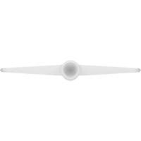 Table & Floor Scraper, White, 9-3/5" W x 1-1/5" L Buying Direct Corp.