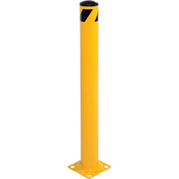 Borne, Acier, 42" h x 5-1/2" la, Jaune Buying Direct Corp.