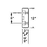 Butoirs de quai en caoutchouc moul&eacute;s, Caoutchouc, 30" la x 4" p x 10" h Buying Direct Corp.