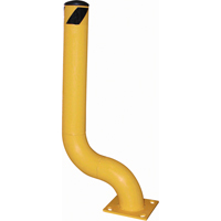 Borne d&eacute;sax&eacute;e, Acier, 36-1/8" h x 8" la, Jaune Buying Direct Corp.