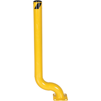 Borne d&eacute;sax&eacute;e, Acier, 54" h x 4-1/2" la, Jaune Buying Direct Corp.