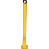 Borne d&eacute;sax&eacute;e, Acier, 54" h x 4-1/2" la, Jaune Buying Direct Corp.