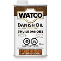 Huile danoise Watco, 947 ml, Noyer noir, Transparent Buying Direct Corp.