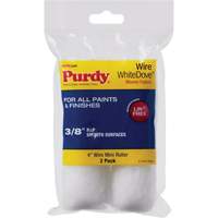 Mini rouleau en fil m&eacute;tallique Dove, Nap 9,5 mm (3/8"), 101 mm (4") l Buying Direct Corp.