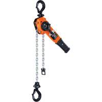 Series 653-A Ratchet Lever Hoist, 5' Lift, 1500 lbs. (0.75 tons) Capacity, Steel Chain Buying Direct Corp.