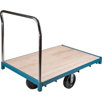 Heavy-Duty Platform Truck, 48" L x 24" W, 2500 lbs. Capacity, Nylon Casters Buying Direct Corp.