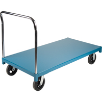 Heavy-Duty Platform Truck, 60" L x 30" W, 2000 lbs. Capacity, Rubber Casters Buying Direct Corp.