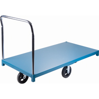 Heavy-Duty Platform Truck, 60" L x 30" W, 2000 lbs. Capacity, Rubber Casters Buying Direct Corp.