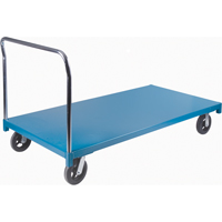 Heavy-Duty Platform Truck, 72" L x 36" W, 2000 lbs. Capacity, Rubber Casters Buying Direct Corp.